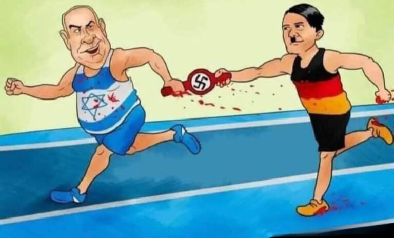 Hitler y Netanyahu se pasan la posta